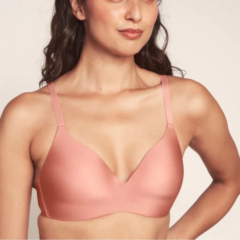 Knix Infinity Bra — Medium — Pink Ginger
